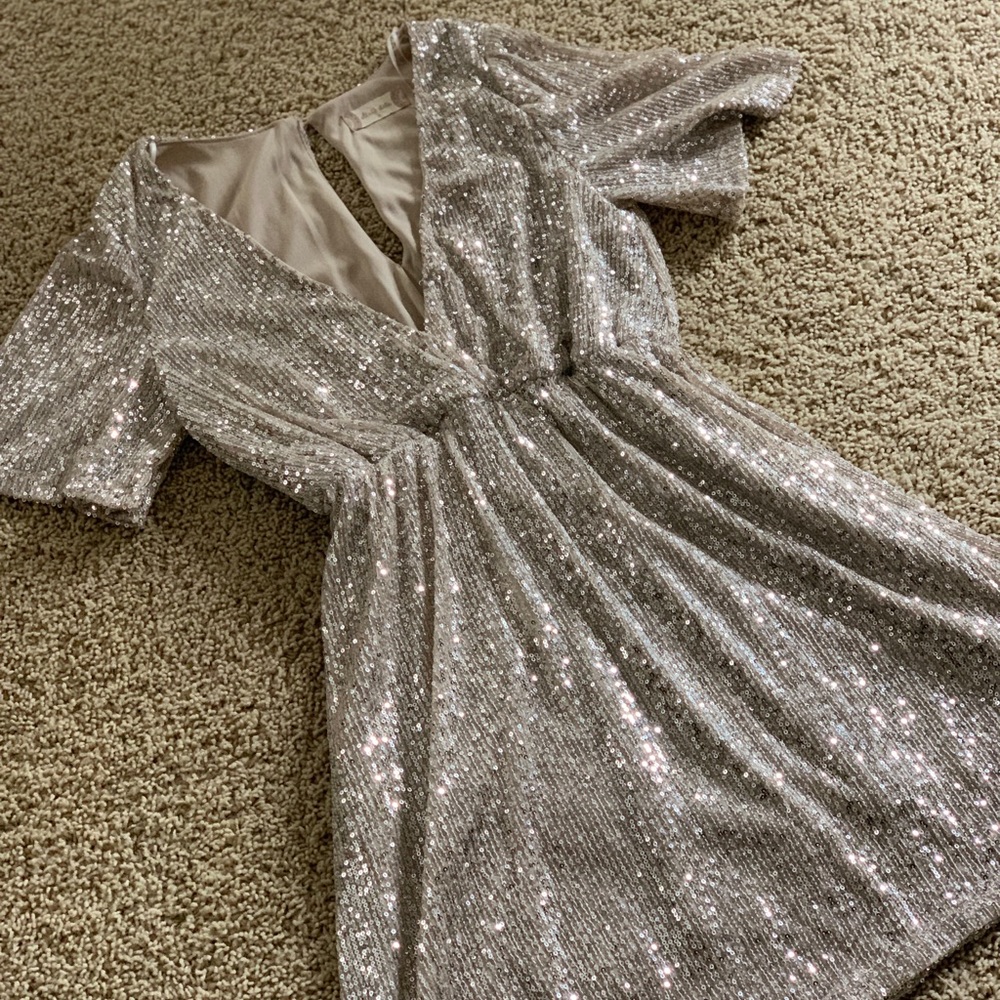 Women's Sequin Dress - Small